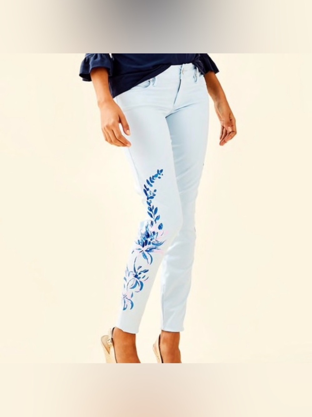 Lilly Pulitzer Worth Skinny Jeans - Size 0